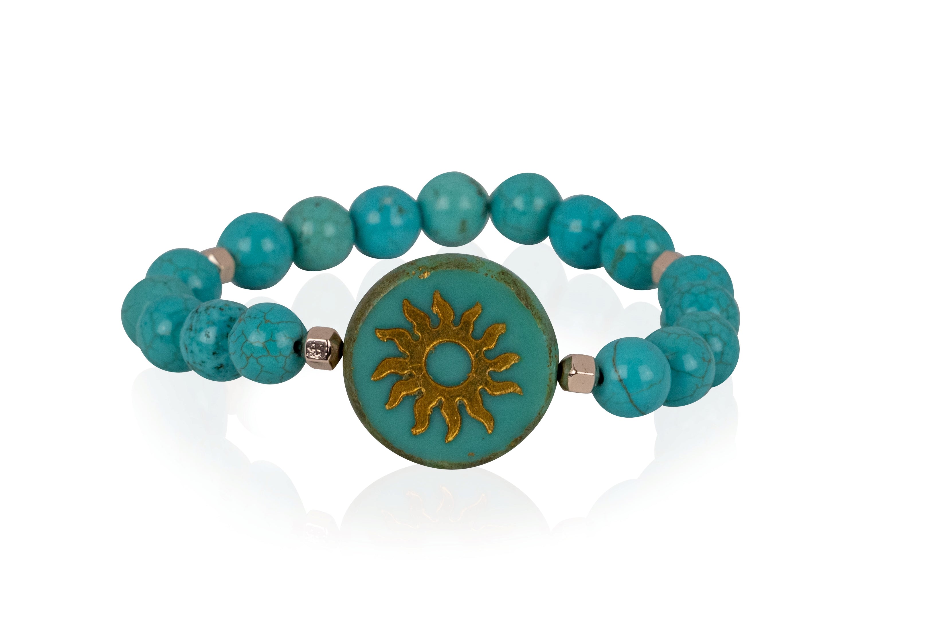 Turquoise Sun Bracelet